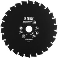 Диск для триммера Denzel 230х25.4 мм 26 зубьев (96380)
