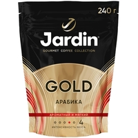 Кофе растворимый сублимированный Jardin Gold 240 г (пакет)