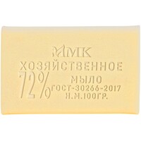 Мыло хозяйственное Ммк 72% 100 г (без обертки)