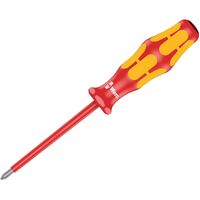 Отвёртка Wera Kraftform Plus 165 i PZ0 крестовая 80 мм диэлектрическая  (WE-006160)