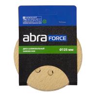 Диск шлифовальный ABRAforce Р240 D 125 мм 8 отверстий 5 штук в упаковке  (90356)