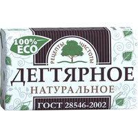 Мыло туалетное Рецепты чистоты Дегтярное антибактериальное 200 г