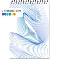 Блокнот Attache Forma А5 60 листов в клетку на спирали (146x204 мм)