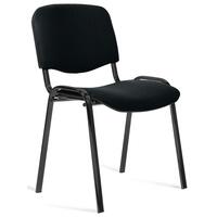 Стул офисный Easy Chair Изо чёрный ткань металл чёрный (1280109)