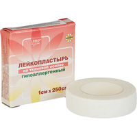 Пластырь фиксирующий Leiko plaster 1x250 см тканая основа