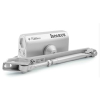 Доводчик дверной Isparus ISP 410 до 60 кг серебристый (17199)
