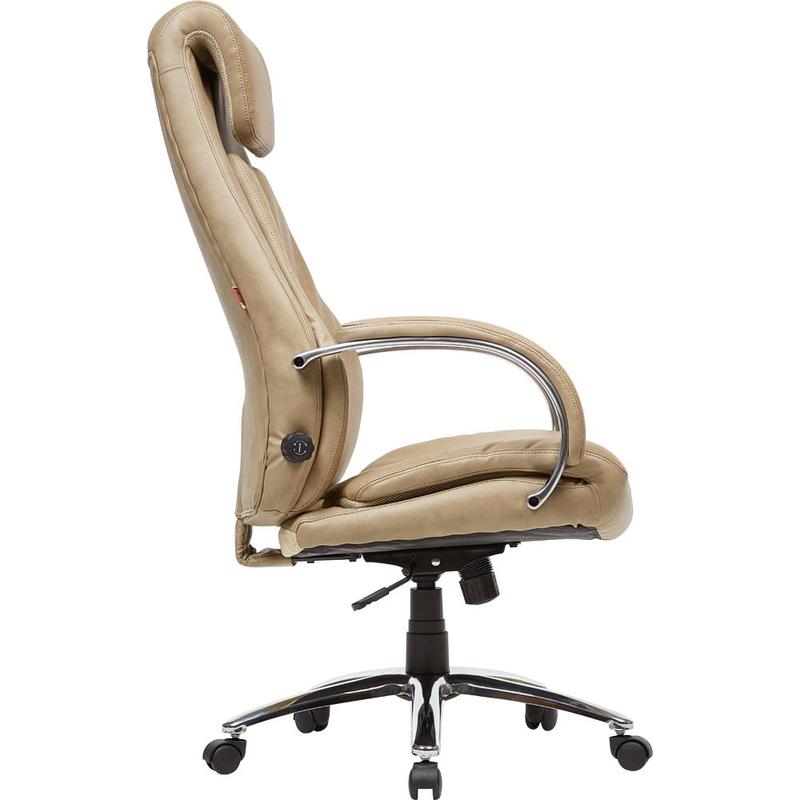 Кресло для руководителя easy chair 572 tr черное рециклированная кожа металл