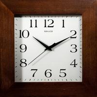 Часы настенные Салют Дерево этно (34.8х34.8х4.5 см, коричневые)