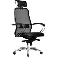 Кресло для руководителя easy chair 552 ttw черное сетка металл