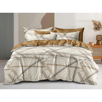 Комплект постельного белья Cleo Satin de Luxe 1.5-спальное сатин 70x70  см (CL15/749-SL)