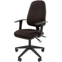 Кресло офисное Chairman CH661 черное (ткань, пластик)