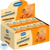 Печенье сахарное Коломенский с корицей и яблоком (30 штук по 30 г)