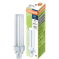 Лампа люминесцентная Osram 13 Вт G24D-1 D 4000 К 900 Лм (4099854122866)