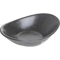 Соусник Porland Seasons фарфоровый 50 мл 11х7 см (808110 чёрный-12)