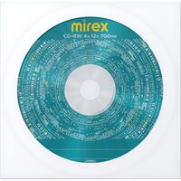 Диск CD-RW Mirex 700 МБ 12x конверт UL121002A8C (1 штук в упаковке)