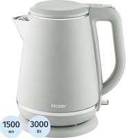 Чайник электрический Haier HK-502 белый (TD0029960RU)