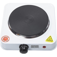 Плита электрическая Goodhelper ES-10P10 узкая белая (чугун, 1 конфорка)
