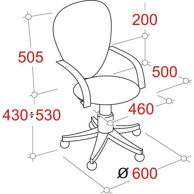 Кресло офисное easy chair 316