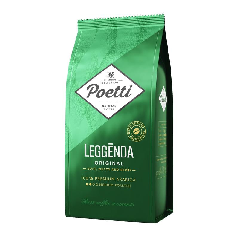 Кофе в зернах Poetti Leggenda Original 100% арабика 1 кг – выгодная цена – купить товар Кофе в зернах Poetti Leggenda Original 100% арабика 1 кг в интернет-магазине Комус