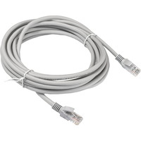 Патч-корд витая пара ExeGate UTP-RJ45-RJ45-5e-20M-GY 5e 20 м