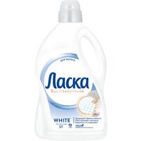 Жидкость для стирки Ласка для белого белья 3 л
