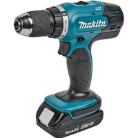 Дрель-шуруповёрт аккумуляторная Makita DDF453SYE 2 АКБ х Li-ion (18В,  1.5 Ач)+ЗУ в кейсе