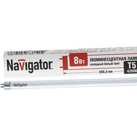 Лампа люминесцентная Navigator 8 Вт G5 T5 4200 К 520 Лм (94107)