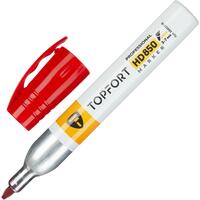Маркер промышленный перманентный TOPFORT HD 850 для агрессивной среды  красный 3-7 мм (1660278)
