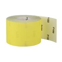 Бумага наждачная желтая в рулоне 115 мм х 5 м P180 ABRAforce (500024560)