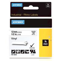 Картридж для принтера этикеток DYMO 18444 IND (12 мм x 5,5 м, цвет ленты белый, шрифт черный)