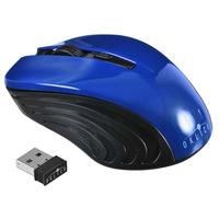 Мышь компьютерная Oklick 545MW черно-синяя