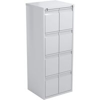 Шкаф картотечный ЗМИ для формата А4 (8 отделений, 680х600х1738 мм)