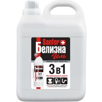 Отбеливатель Sanfor Белизна 3 в 1 для белого белья/дезинфекции гель 5 л