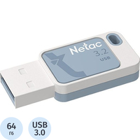 Флешка USB 3.2 64 ГБ Netac UA31 (NT03UA31N-064G-32BL)