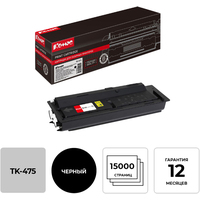 Картридж лазерный Комус TK-475 1T02K30NL0 для Kyocera черный совместимый