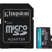 Карта памяти 128 Гб microSDXC Kingston Canvas Go! Plus UHS-I U3 A2 V30 (SDCG3/128Gb)