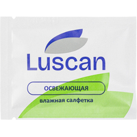 Салфетки влажные Luscan освежающие саше (1000 штук в упаковке)