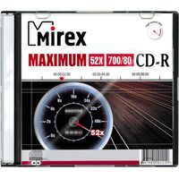 Диск CD-R Mirex 700 МБ 52x slim box UL120052A8S