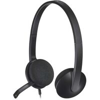 Гарнитура проводная Logitech Headset H340 (981-000475)