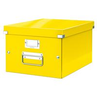 Короб для хранения Leitz картон желтый 281x200x370 мм