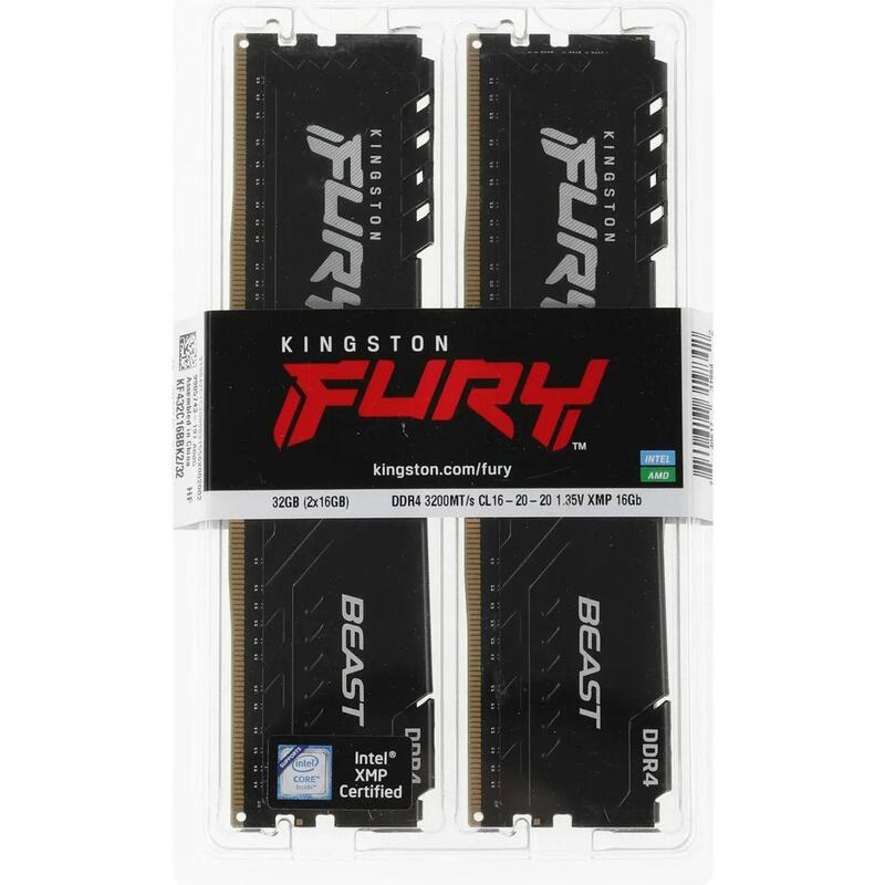 Kingston fury beast black kf436c18bbk2