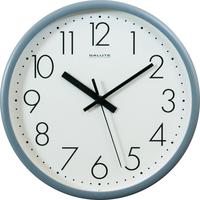 Часы настенные Салют Пластиковые Макси (26.5x26.5x3.8 см, серые)