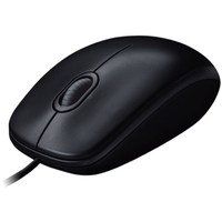 Мышь проводная Logitech M100 черная (910-005006)
