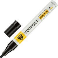 Маркер промышленный лаковый TOPFORT ZP1501 чёрный 4 мм (1827837)