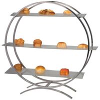Подставка для закусок/десертов/выпечки, 72x23x81см,нерж сталь,  GDS-7000