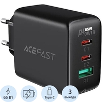 Сетевое зарядное устройство Acefast A13 65 Вт (AF-A13-BK)
