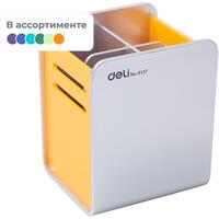 Подставка-органайзер для канцелярских принадлежностей Deli 4 отделения  11x9x7.9 см