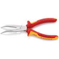 Длинногубцы загнутые VDE L-200 мм KNIPEX (KN-2626200)