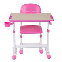 Комплект детской мебели Piccolino II Pink парта со стулом регулируемые (розовый)