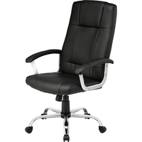 Кресло для руководителя Easy Chair EChair-524 TPU чёрное (экокожа,  металл)